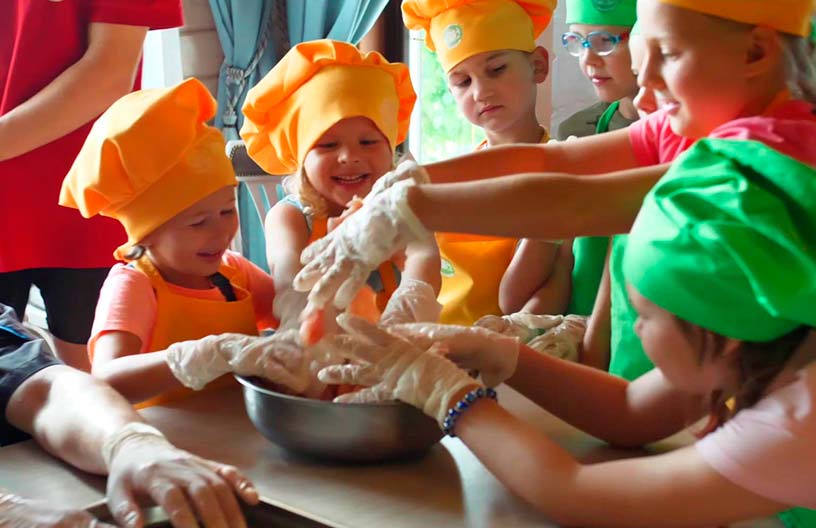 Мастер-классы для детей по готовке в поселке Emerald Village