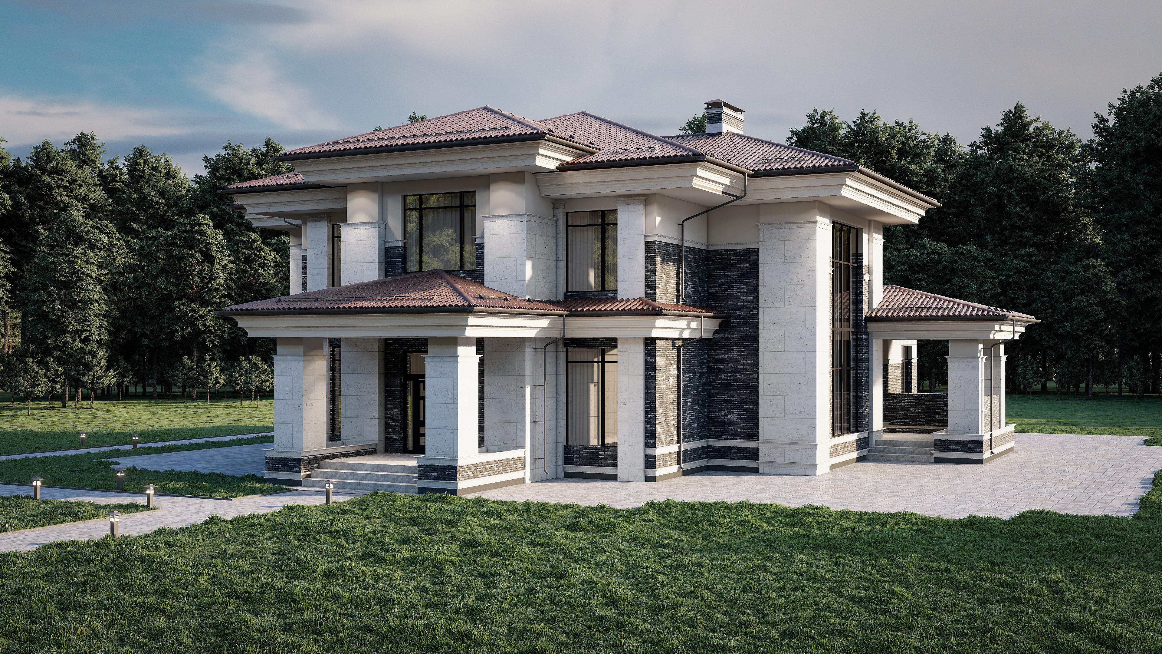 Проект дома Византия