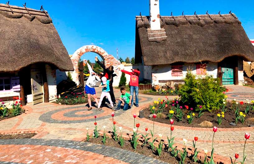 Прогулочная зона в КП Emerald Village 