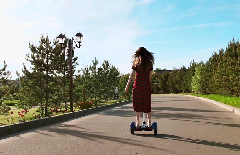 Территория для поездок на сигвее в КП Emerald Village