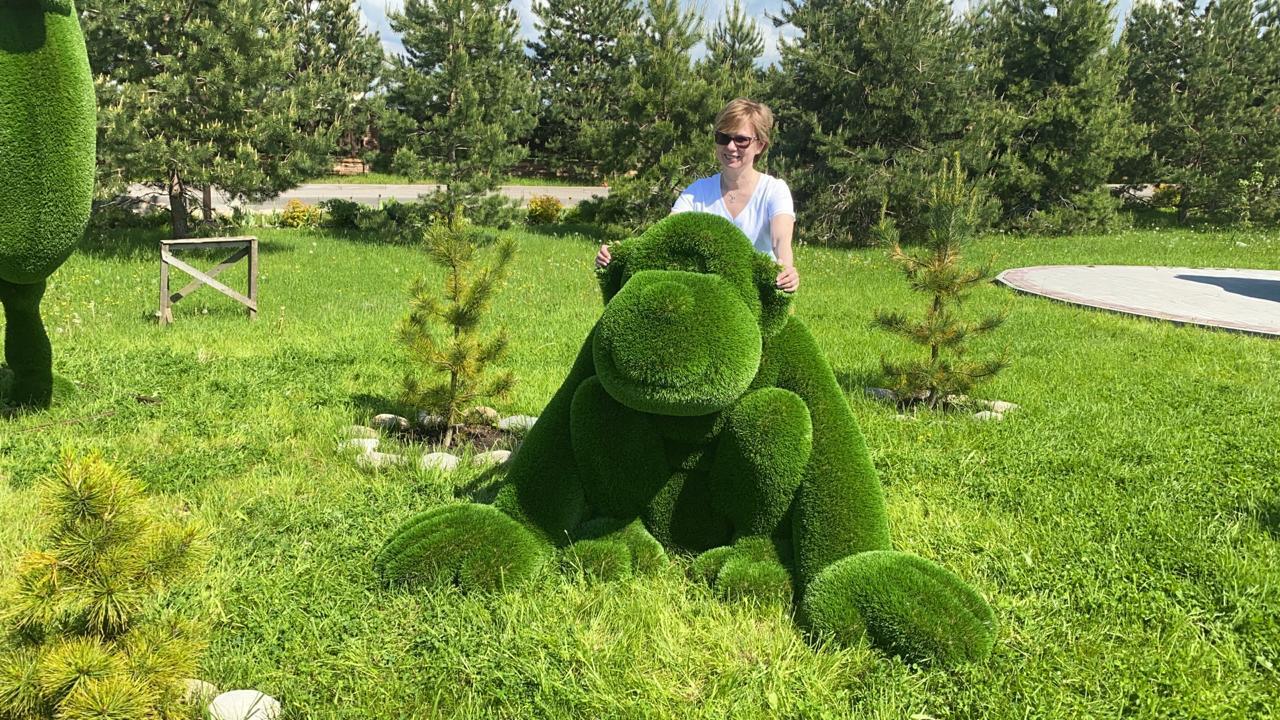 Парк Юрского периода в поселке Emerald Village