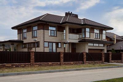 Построенные дома в КП Emerald Village на Новорижском шоссе