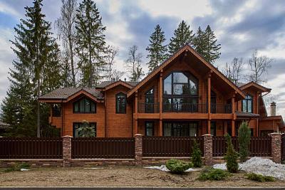 Построенные дома в КП Emerald Village на Новорижском шоссе